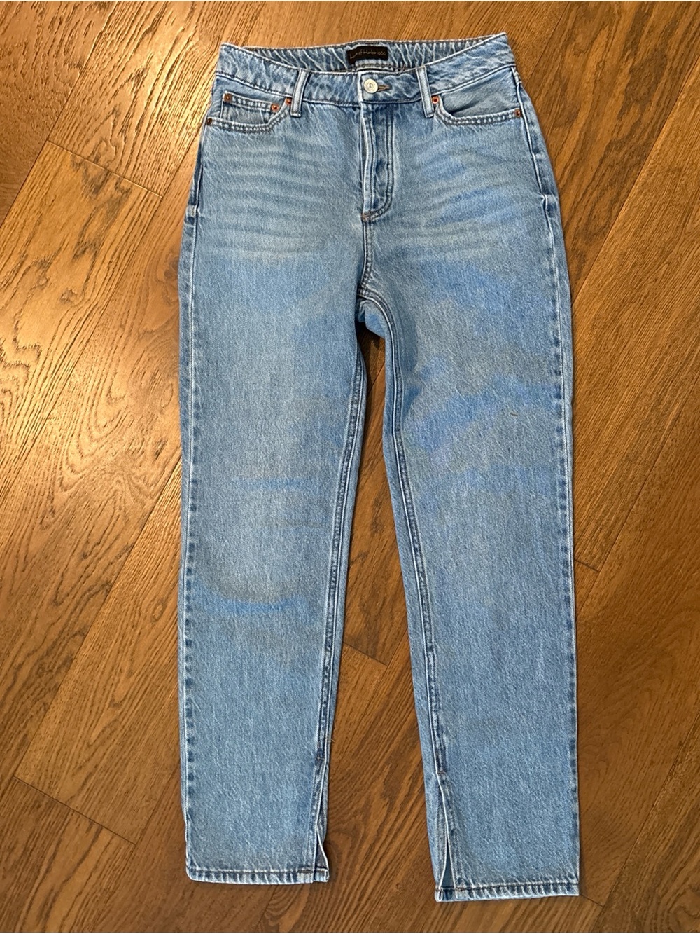 House of Harlow 1960 Light Blue High-Rise Jeans